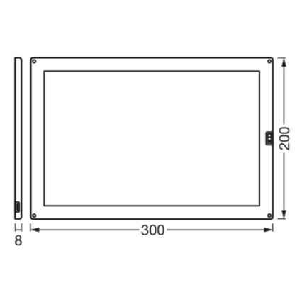 LED Reguliuojamas baldų apšvietimas SMART+ UNDERCABINET LED/8W/24/230V 2700-6500K Wi-Fi