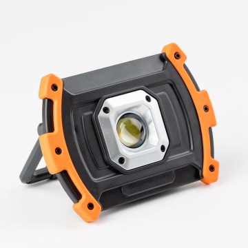 LED reguliuojamas įkraunamas prožektorius LED/10W/5V USB 6500K IP44