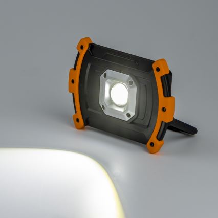 LED reguliuojamas įkraunamas prožektorius LED/10W/5V USB 6500K IP44
