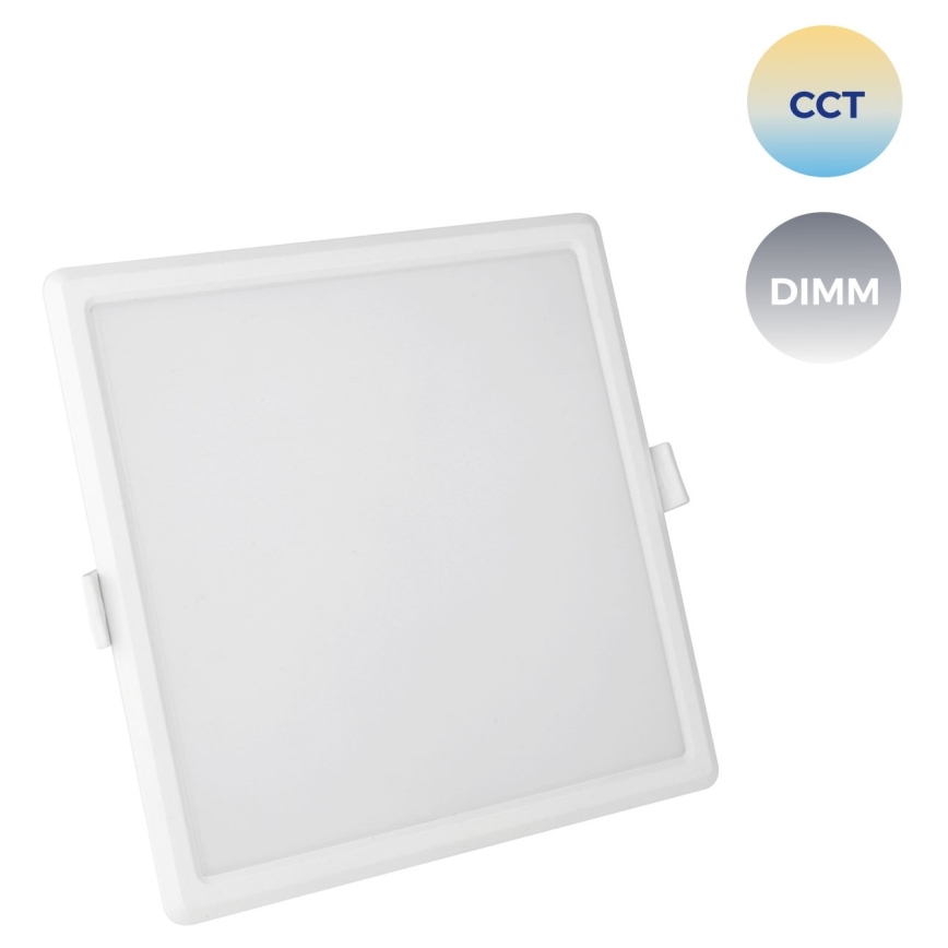 LED Reguliuojamas įleidžiamas šviestuvas ALGINE LED/12W/230V Wi-Fi Tuya kvadratas