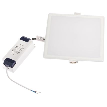 LED Reguliuojamas įleidžiamas šviestuvas ALGINE LED/12W/230V Wi-Fi Tuya kvadratas