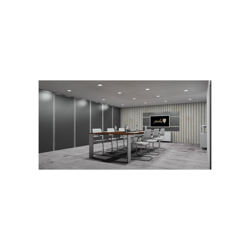LED Reguliuojamas įleidžiamas šviestuvas LED/12W/230V 3000-6500K Wi-Fi Tuya
