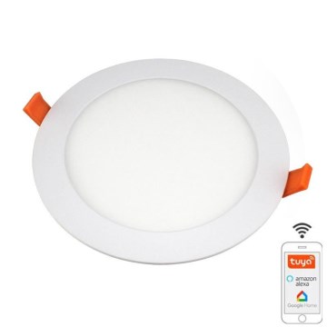 LED Reguliuojamas įmontuojamas šviestuvas ED/12W/230V 3000-6500K Wi-Fi Tuya