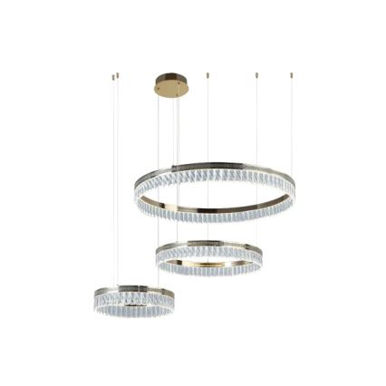 Reguliuojamas LED krištolinis liustras ant laido THALIA LED/120W/230V 3000-6000K + nuotolinis valdymas