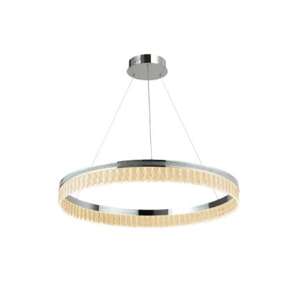 Reguliuojama LED krištolinė liustra ant laido THALIA LED/55W/230V 3000-6000K skersmuo 80 cm + su nuotoliniu pulteliu