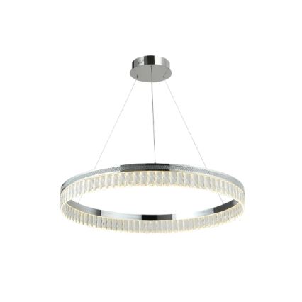 Reguliuojama LED krištolinė liustra ant laido THALIA LED/55W/230V 3000-6000K skersmuo 80 cm + su nuotoliniu pulteliu