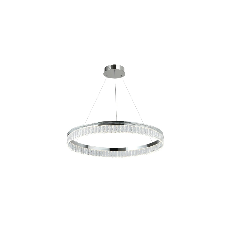 Reguliuojama LED krištolinė liustra ant laido THALIA LED/55W/230V 3000-6000K skersmuo 80 cm + su nuotoliniu pulteliu