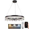 LED reguliuojamas krištolinis šviestuvas ant laido LED/40W/230V 3000-6500K + nuotolinis valdymas