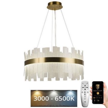 LED reguliuojamas krištolinis šviestuvas ant laido LED/40W/230V 3000-6500K + nuotolinis valdymas