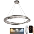 LED reguliuojamas krištolinis šviestuvas ant laido LED/50W/230V 3000-6500K + nuotolinis valdymas