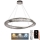 LED reguliuojamas krištolinis šviestuvas ant laido LED/50W/230V 3000-6500K + nuotolinis valdymas
