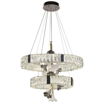 LED reguliuojamas krištolinis šviestuvas ant laido LED/70W/230V 3000-6500K + nuotolinis valdymas