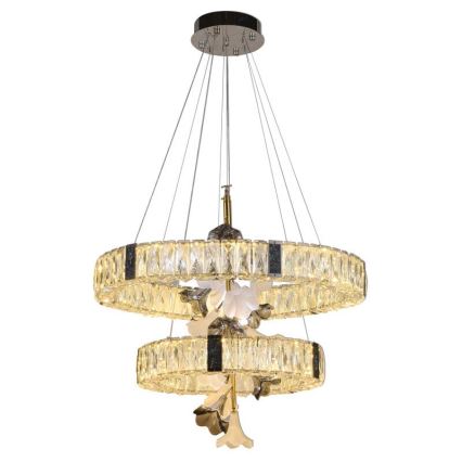 LED reguliuojamas krištolinis šviestuvas ant laido LED/70W/230V 3000-6500K + nuotolinis valdymas