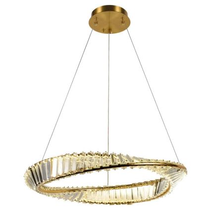 LED reguliuojamas krištolinis šviestuvas ant laido LED/40W/230V 3000-6500K + nuotolinis valdymas