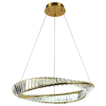LED reguliuojamas krištolinis šviestuvas ant laido LED/40W/230V 3000-6500K + nuotolinis valdymas