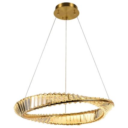 LED reguliuojamas krištolinis šviestuvas ant laido LED/40W/230V 3000-6500K + nuotolinis valdymas