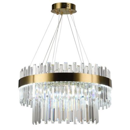 LED reguliuojamas krištolinis šviestuvas ant laido LED/80W/230V 3000-6500K + nuotolinis valdymas