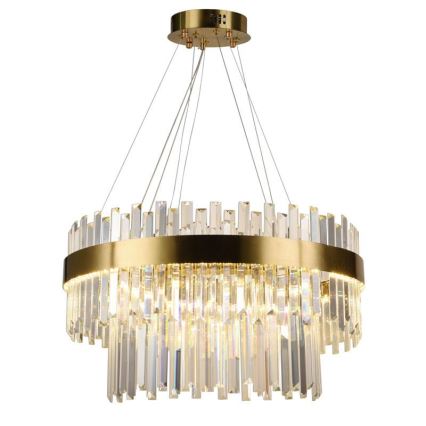 LED reguliuojamas krištolinis šviestuvas ant laido LED/80W/230V 3000-6500K + nuotolinis valdymas