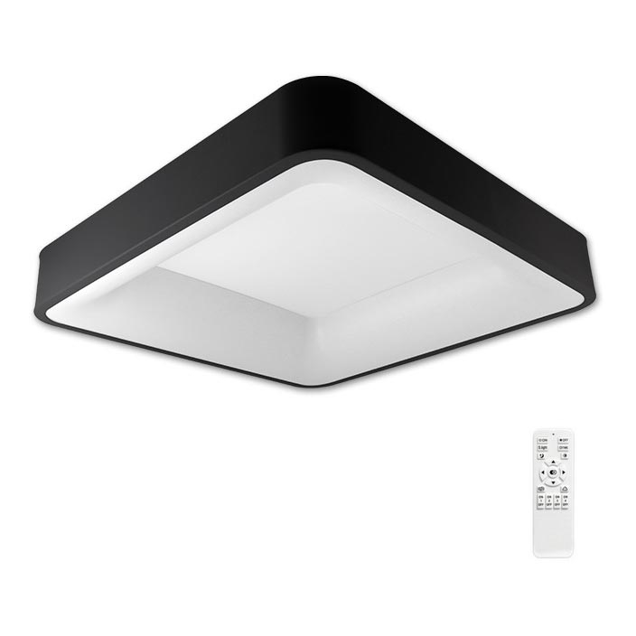 LED Reguliuojamas lubinis šviestuvas ARIES LED/54W/230V 3000-6500K + valdymo pultas