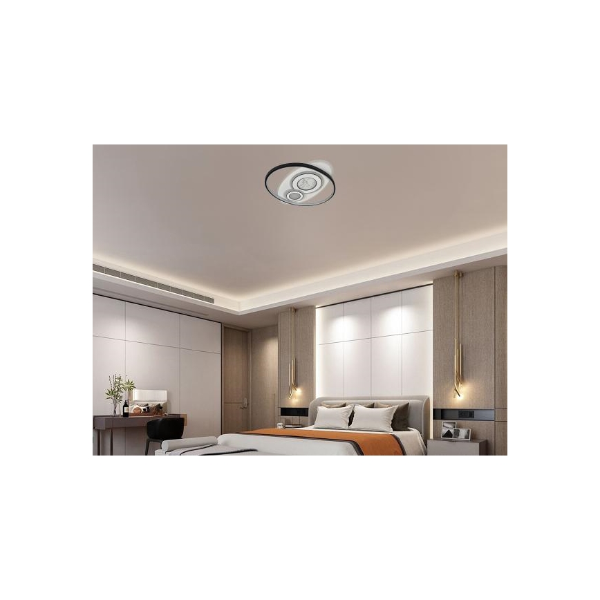 LED reguliuojamas lubinis šviestuvas LED/105W/230V 3000-6500K + nuotolinis valdymas