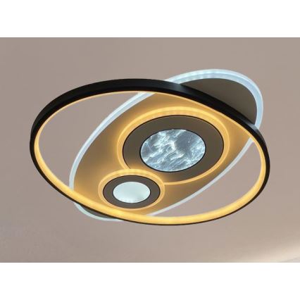 LED reguliuojamas lubinis šviestuvas LED/105W/230V 3000-6500K + nuotolinis valdymas