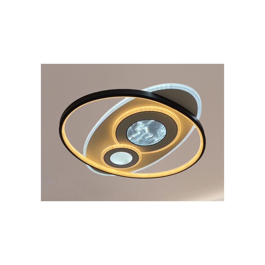 LED reguliuojamas lubinis šviestuvas LED/105W/230V 3000-6500K + nuotolinis valdymas
