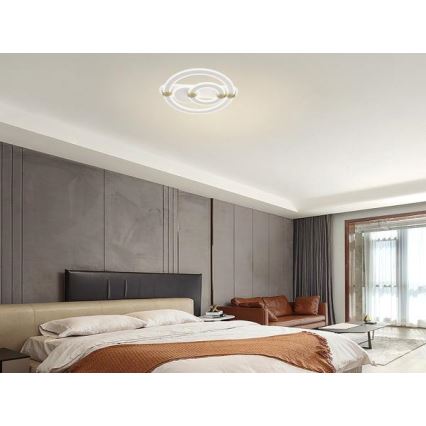 LED Reguliuojamas lubinis šviestuvas LED/120W/230V 3000-6500K + nuotolinis valdymas