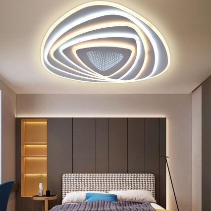 LED Reguliuojamas lubinis šviestuvas LED/130W/230V 3000-6500K + valdymo pultas