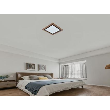 LED reguliuojamas lubinis šviestuvas LED/35W/230V 3000-6500K + nuotolinis valdymas