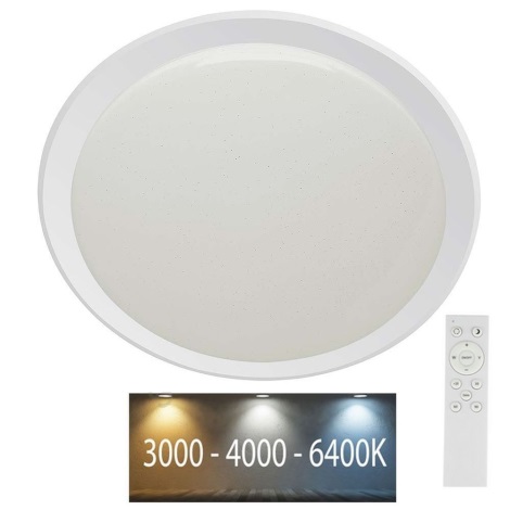 LED Reguliuojamas lubinis šviestuvas LED/40W/230V 3000K/4000K/6500K + valdymo pultas