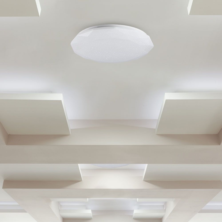 LED Reguliuojamas lubinis šviestuvas LED/40W/230V 3000K/4000K/6500K + valdymo pultas