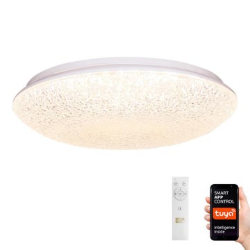 LED Reguliuojamas lubinis šviestuvas LED/48W/230V 2700-6500K Wi-Fi Tuya + valdymo pultas