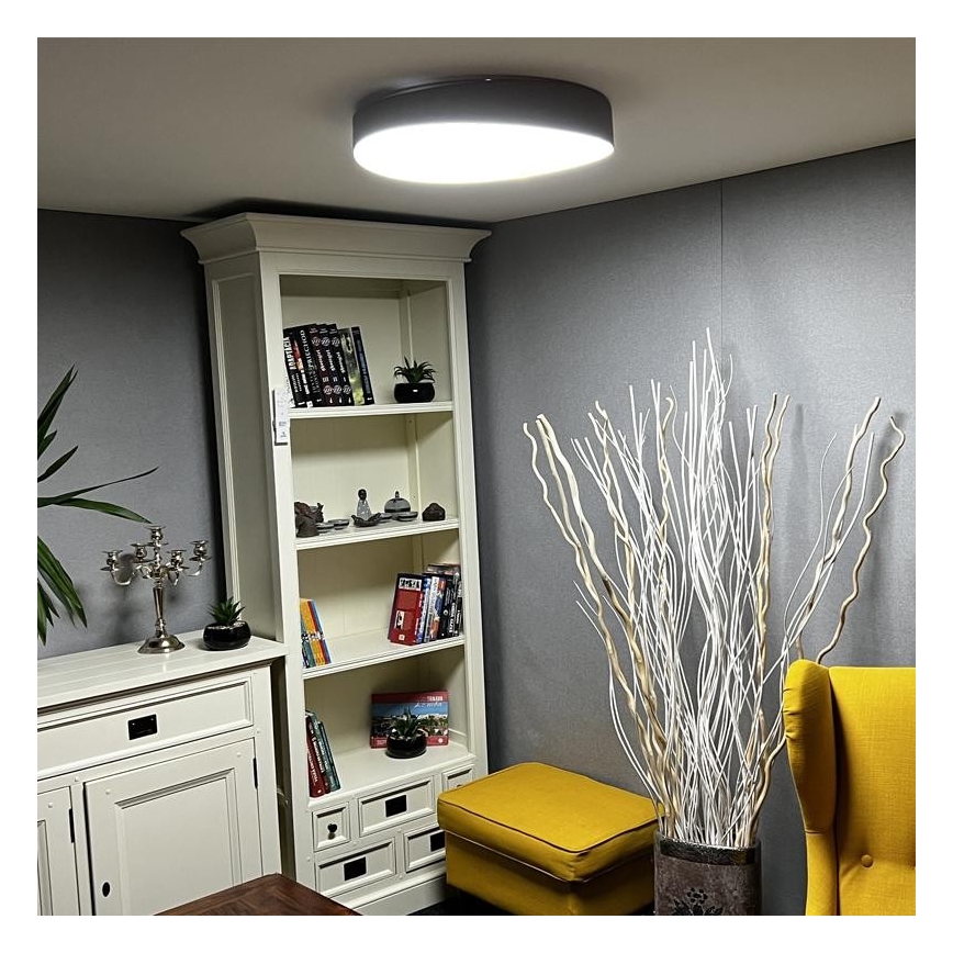LED Reguliuojamas lubinis šviestuvas LED/48W/230V 2700-6500K Wi-Fi Tuya + valdymo pultas