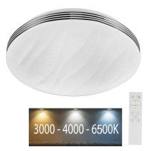 LED Reguliuojamas lubinis šviestuvas LED/60W/230V 3000K/4000K/6500K + valdymo pultas