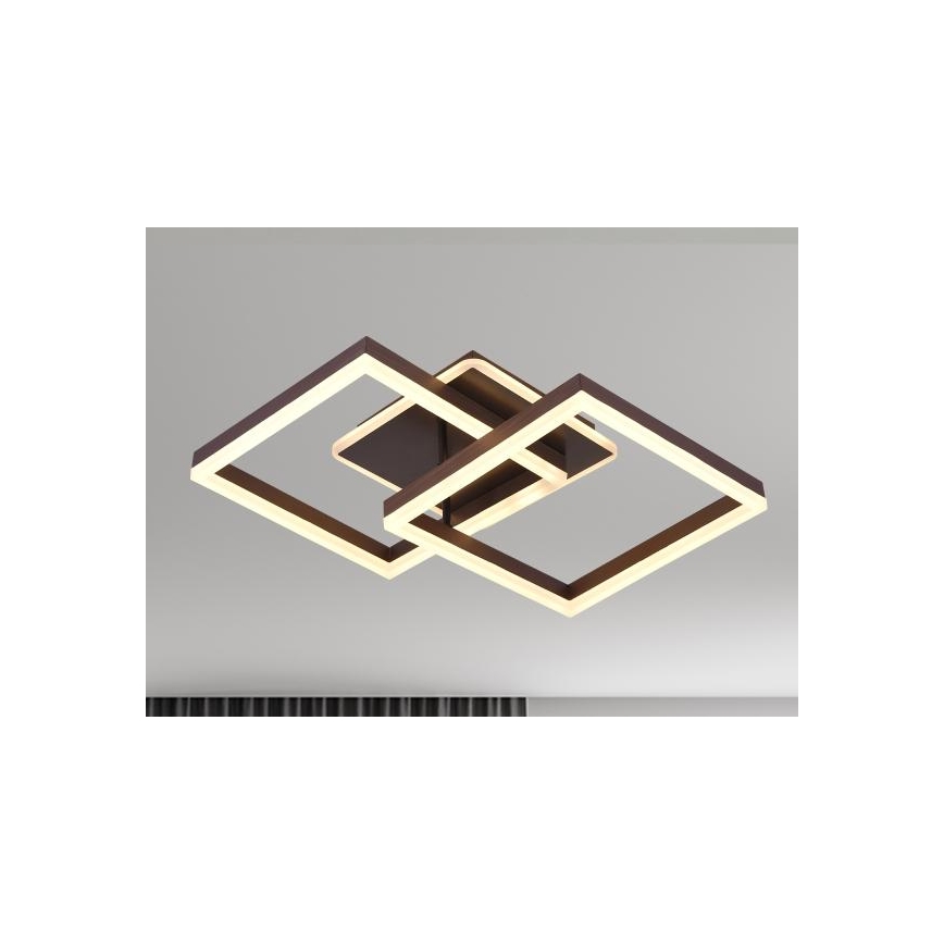 LED reguliuojamas lubinis šviestuvas LED/80W/230V 3000-6500K + nuotolinis valdymas