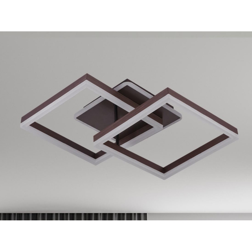 LED reguliuojamas lubinis šviestuvas LED/80W/230V 3000-6500K + nuotolinis valdymas