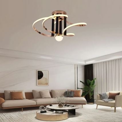 LED Reguliuojamas paviršinis šviestuvas LED/80W/230V 3000-6500K + nuotolinis valdymas