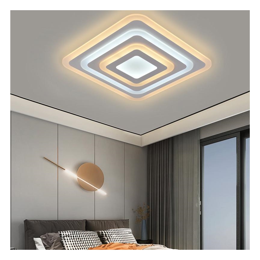 LED Reguliuojamas lubinis šviestuvas LED/80W/230V 3000-6500K + valdymo pultas