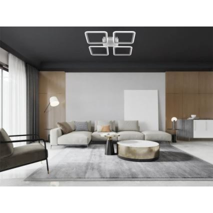LED reguliuojamas lubinis šviestuvas LED/95W/230V 3000-6500K + nuotolinis valdymas