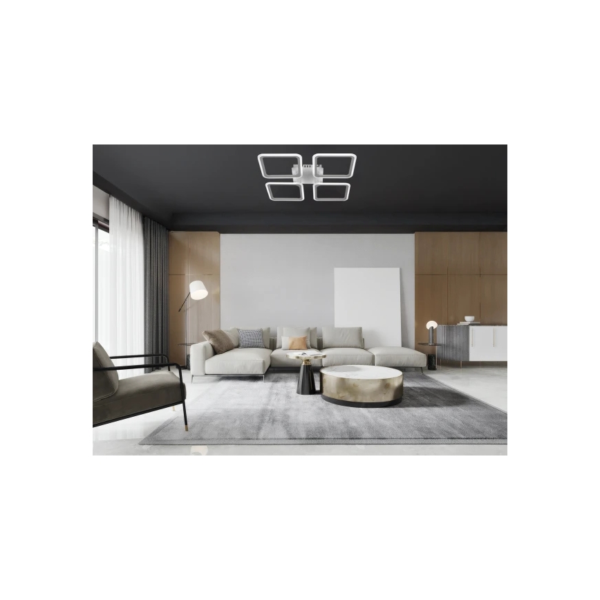 LED reguliuojamas lubinis šviestuvas LED/95W/230V 3000-6500K + nuotolinis valdymas