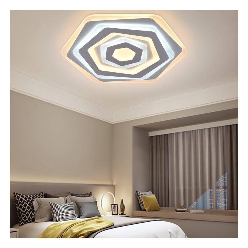 LED Reguliuojamas lubinis šviestuvas LED/95W/230V 3000-6500K + valdymo pultas