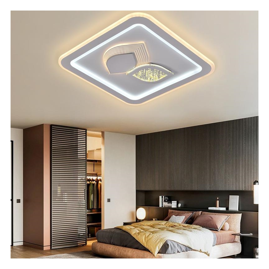 LED Reguliuojamas lubinis šviestuvas LED/95W/230V 3000-6500K + valdymo pultas
