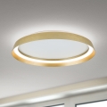 LED Reguliuojamas lubinis šviestuvas MANTA LED/38W/230V 2700/3000/4000K skersmuo 45 cm auksinės spalvos