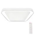 LED Reguliuojamas lubinis šviestuvas QUADRO LED/66W/230V 3000-6000K baltas + nuotolinis valdymas