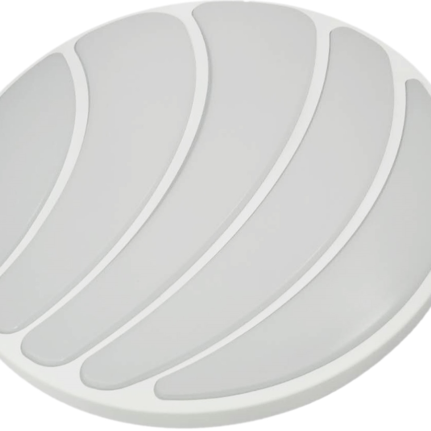 LED Reguliuojamas lubinis šviestuvas SHELL WHITE LED/40W/230V + valdymo pultas