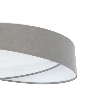 Dimeriuojamas lubinis šviestuvas SMART GALAXY MODERN LED/24W/230V 3000–6500 K Ø 55 cm pilka/balta + nuotolinis valdymas