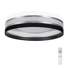 LED Reguliuojamas lubinis šviestuvas SMART CORAL LED/24W/230V juodas/baltas + valdymo pultas
