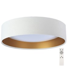LED Reguliuojamas lubinis šviestuvas SMART GALAXY LED/24W/230V balta/aukso 3000-6500K + VP