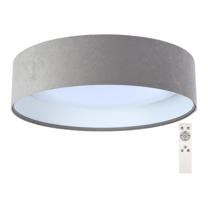 LED Reguliuojamas lubinis šviestuvas SMART GALAXY LED/24W/230V pilka/balta 3000-6500K + VP