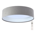 LED Reguliuojamas lubinis šviestuvas SMART GALAXY LED/24W/230V skersmuo 44 cm pilka/balta 3000-6500K + nuotolinio valdymo pultas